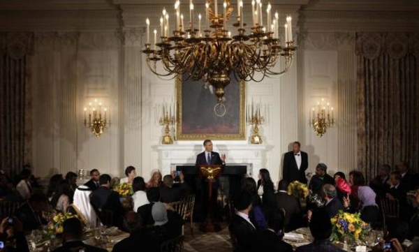 Every year since 1996, the US President has hosted an iftar dinner in observance of Ramadan. This one was in 2012.