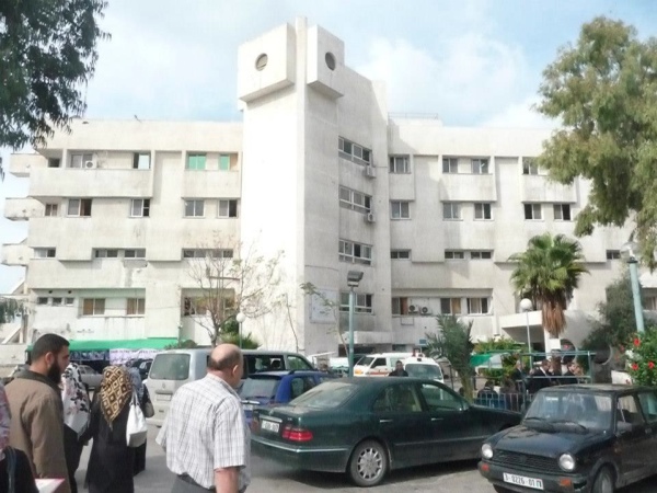 Al-Shifa Hospital in Gaza. The main Hamas command and control bunker in Gaza is located underneath it.