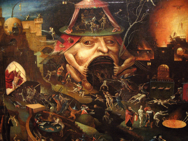 "A Violent Forcing of the Frog" by Hieronymus Bosch