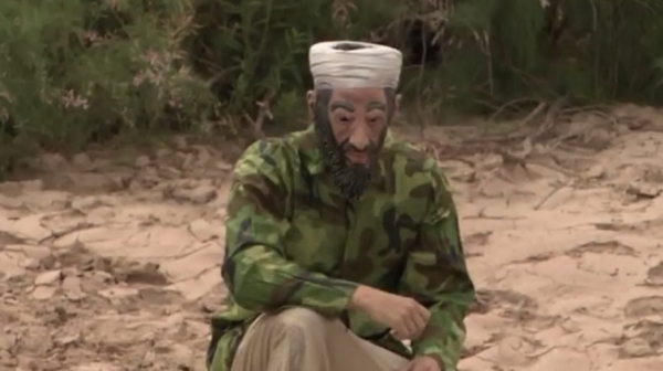 Right-wing provocateur James O'Keefe sneaks across Mexican border into US wearing a Bin Laden mask
