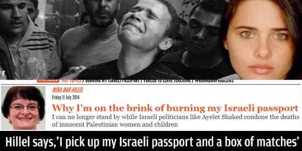 One of the milder examples of the propaganda attacking Ayelet Shaked.